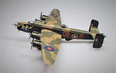 1 144 Scale Handley Page Halifax B Mk 1 Main Raf Heavy Bomber Other