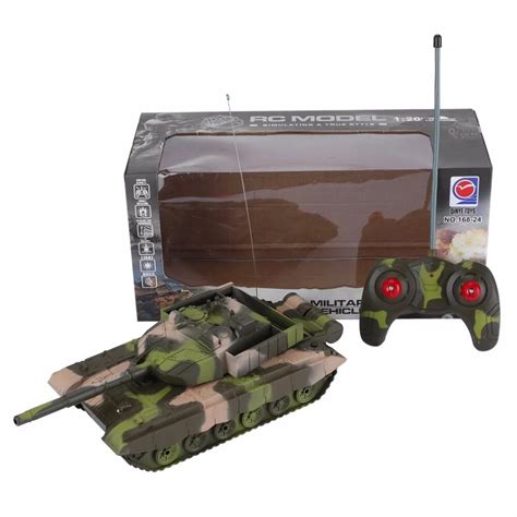 1 20 4Ch Power Remote Control Tank Military Vehicle Armored Tank Battle