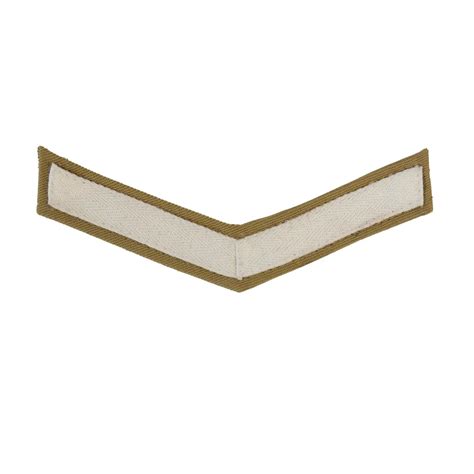 1 Bar Chevrons Lance Corporal Lcpl Service Stripe Royal Marines Badge