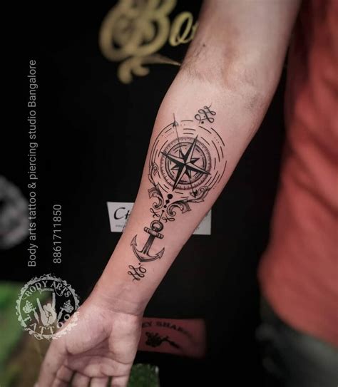 10 Best Compass Anchor Tattoo Ideas That Will Blow Your Mind Outsons