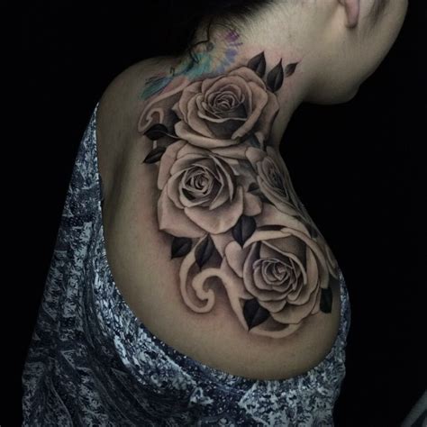 10 Shoulder Rose Tattoo Ideas That Will Blow Your Mind