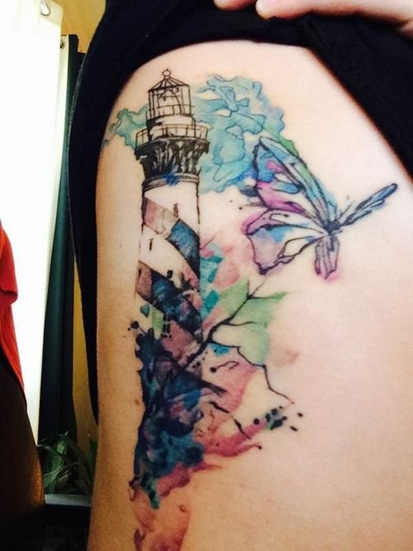 100 Lighthouse Tattoo Ideas Designs Meaning Styles Art And Design Lighthouse Tattoo Cool