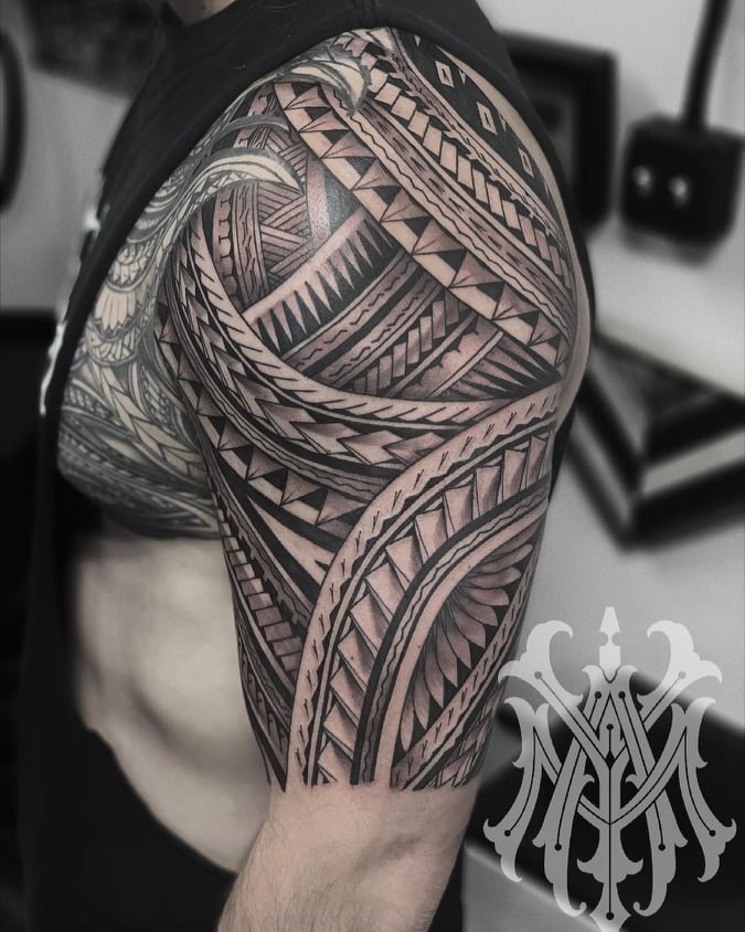 100 Trendy Tribal Tattoo Designs For Men Wittyduck