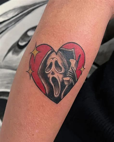 109 Thrilling Ghostface Tattoo Ideas For 2024