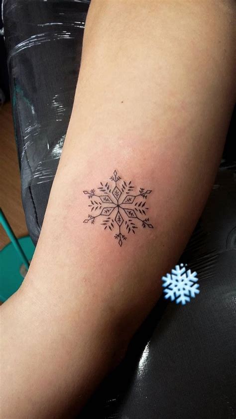 110 White Snowflake Tattoo Designs With Meanings 2021 Icy Winter