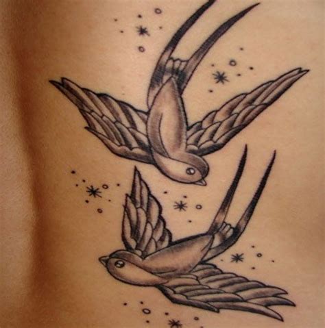 12 Inspiring Swallow And Sparrow Tattoos Sparrow Tattoo Sparrow