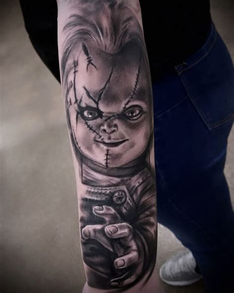 13 Chucky Tattoo Ideas You Ll Have To See To Believe Chucky Tattoo