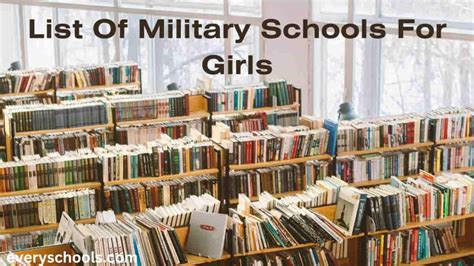 13 List Of Military Schools For Girls 2025 Every Schools