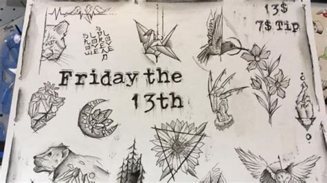 13 Tattoos To Celebrate This Friday The 13Th Lindenlink