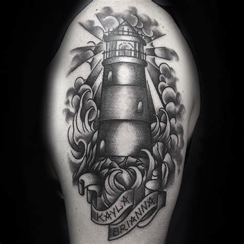 130 Best Lighthouse Tattoos Keep Making Your Way 2019