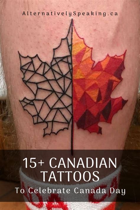 15 Canadian Tattoos To Celebrate Canada Day Alternatively Speaking