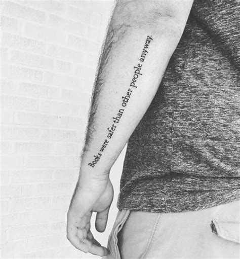 150 Short Quote Tattoos For Guys 2024 Inspirational Designs