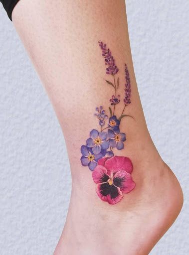 160 Amazing Lavender Tattoo Designs With Meanings Ideas And