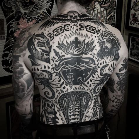 20 Back Tattoos For Men That Make A Statement Back Of Shoulder Tattoo