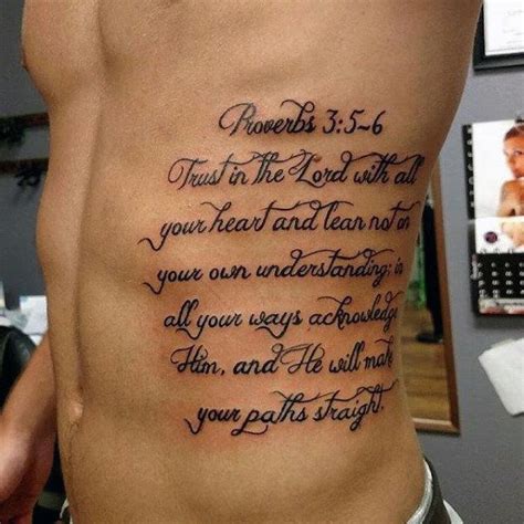 20 Bible Scripture Tattoos On Arm For Men