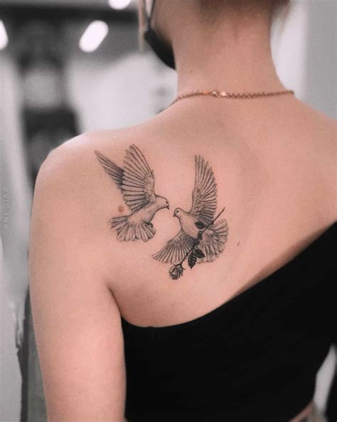 20 Most Beautiful Dove Tattoo Designs And Meanings Styles At Life