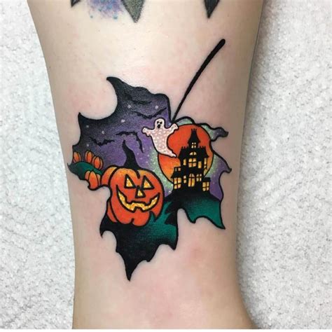 20 Small Halloween Tattoos Design Ideas Entertainmentmesh