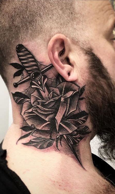 215 Trendy Neck Tattoos You Must See Tattoo Me Now In 2021 Neck