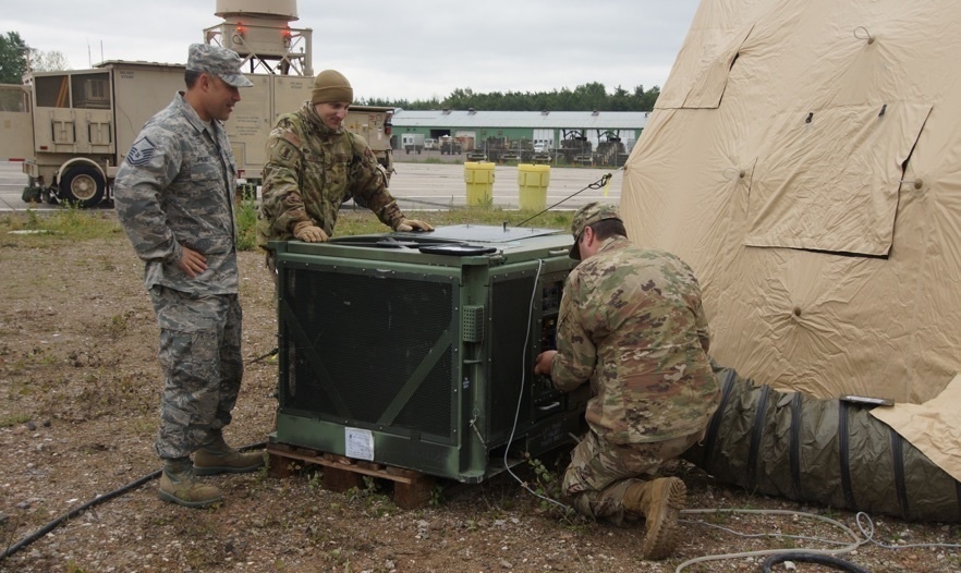 235Th Air Traffic Control Squadron Stands Up In Germany National