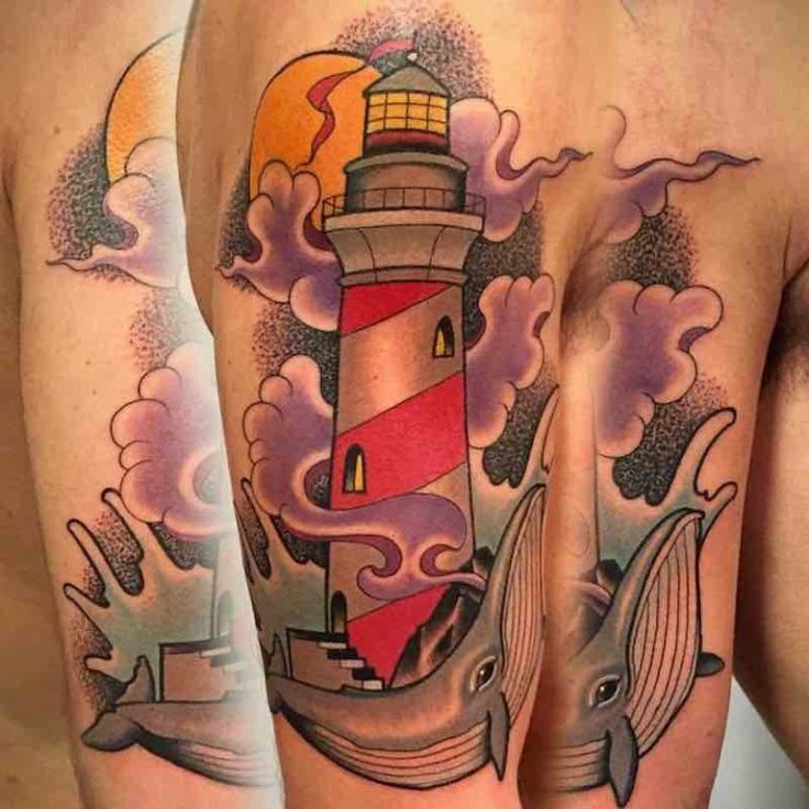 24 Lighthouse Tattoos And The Meaning And History Behind Them Tattoo