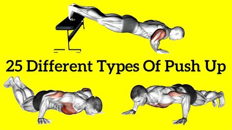 25 Different Types Of Push Ups Best Variations