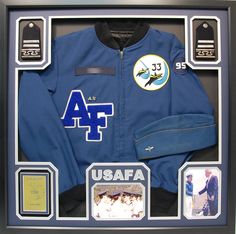 26 Best Air Force Military Shadow Box Displays Images On Pinterest