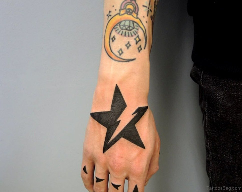 29 Star Tattoos On Hand