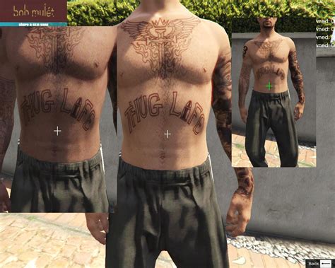 2Pac S Thug Life Tattoo For Mp Gta5 Mods Com