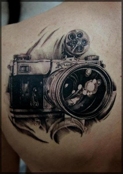 30 Camera Inspired Tattoos For Your Inner Photographer Tattoos