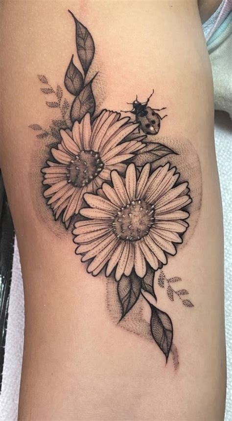 30 Inspiring Aster Tattoos Symbolic Designs And Creative Ideas