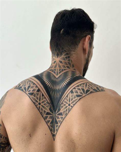 30 Masculine Upper Back Tattoo Designs For Men Amazing Tattoo Ideas