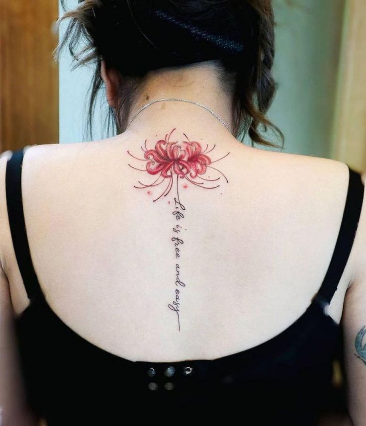 30 Pretty Spider Lily Tattoos You Must Try In 2023 Lily Tattoo