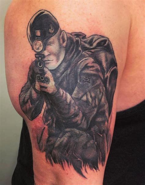 30 Superb Sniper Tattoos You Will Love Style Vp Page 4