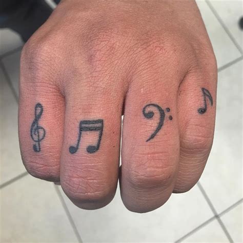 30 Tattoos Music Symbols Sandysmarcoux