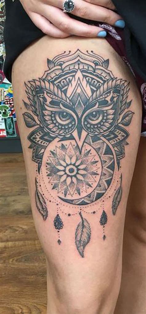 30 Trending Thigh Tattoo Ideas Mybodiart