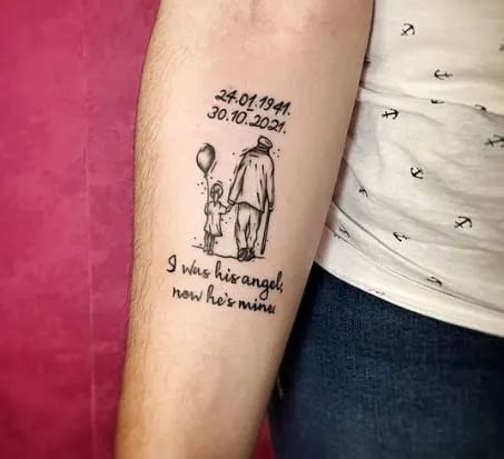 32 Beautiful Grandpa Tattoo Designs That Will Make You Emotional