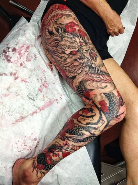 33 Modern Dragon Tattoos For Leg Tattoo Designs Tattoosbag Com