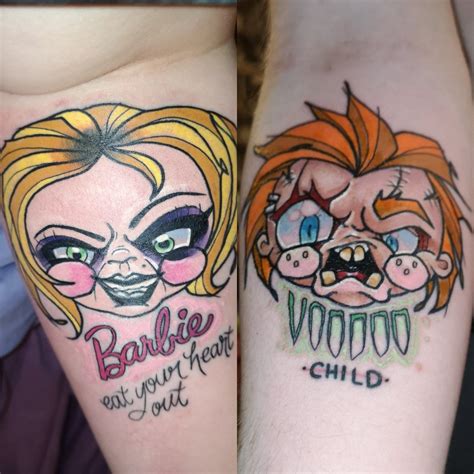 35 Best Chucky And Bride Tattoos Ideas Tattoos Brides With Tattoos