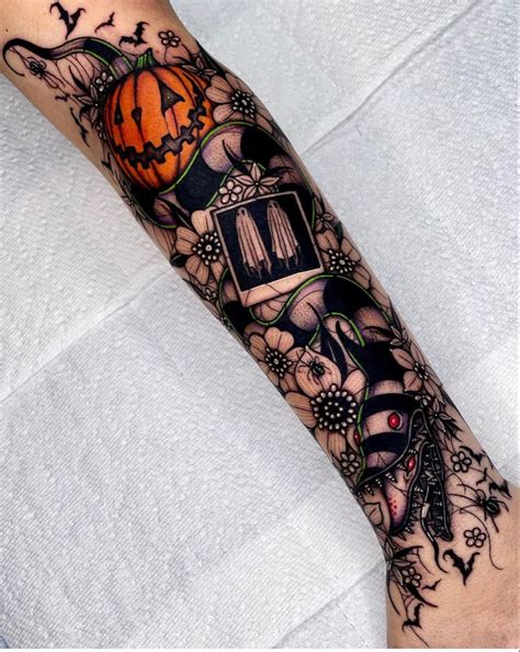 35 Times Horror Lovers Got Spooky Halloween Tattoos And They Worked