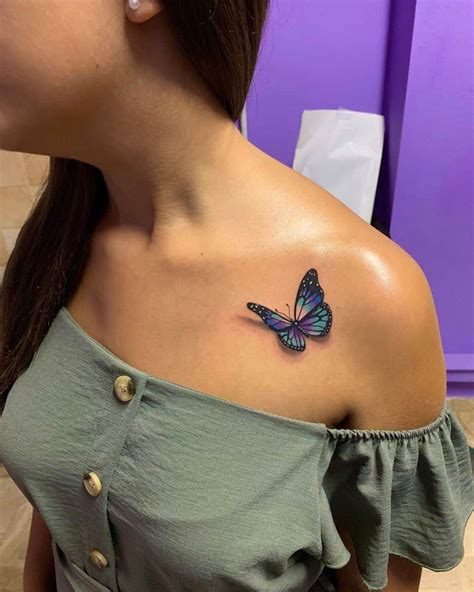 3D Butterfly Tattoo 3D Butterfly Tattoo Butterfly Tattoos For Women