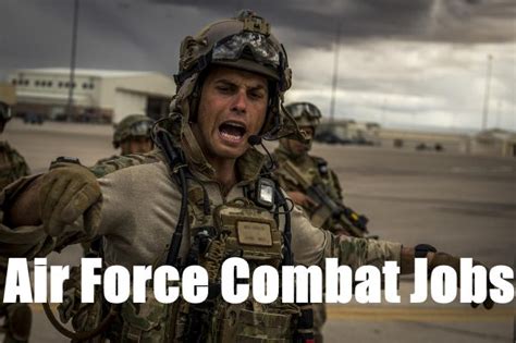 4 Best Air Force Combat Jobs Operation Military Kids