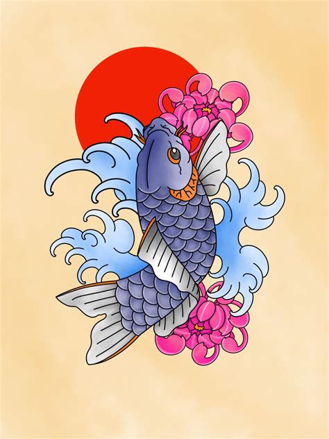 40 Koi Fish Tattoos Japanese And Chinese Designs