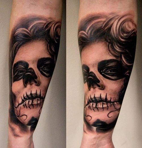 40 Mexican Candy Skull Tattoos Skullspiration