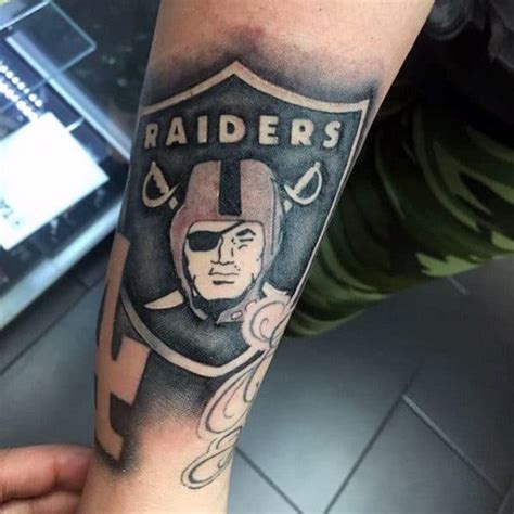 40 Oakland Raiders Tattoos For Men Football Ink Design Ideas Artofit