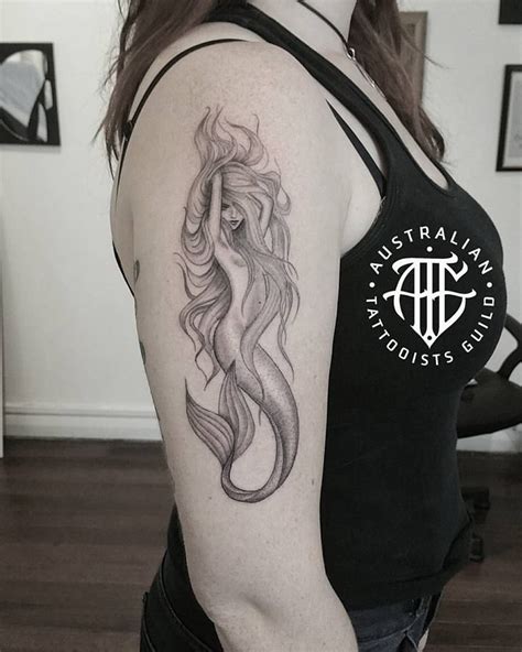 43 Rare Mermaid Tattoo Designs Representing Mythical Creature Of The