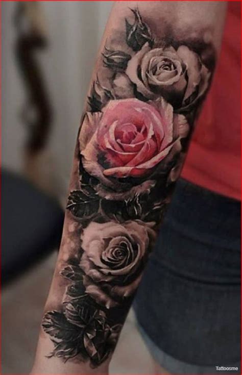 45 Beautiful Rose Tattoo Designs For Females And Men