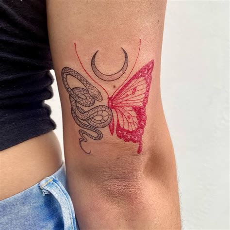 46 Red Butterfly Tattoo Designs With Meanings That Will Amaze You