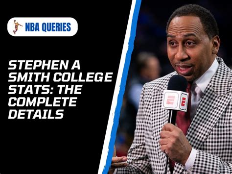 5 Ways To Make The Ultimate Stephen A. Smith College Stats Analysis Today