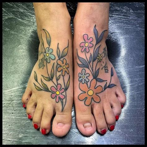 50 Awe Inspiring Girly Foot Tattoos In Different Styles Inkmatch In