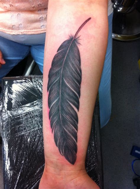 50 Beautiful Feather Tattoo Designs Tattooadore Wrist Tattoos For